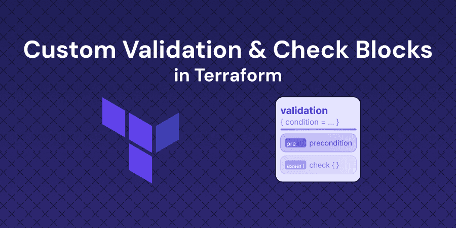 Terraform Custom Validation and Check Blocks on AWS