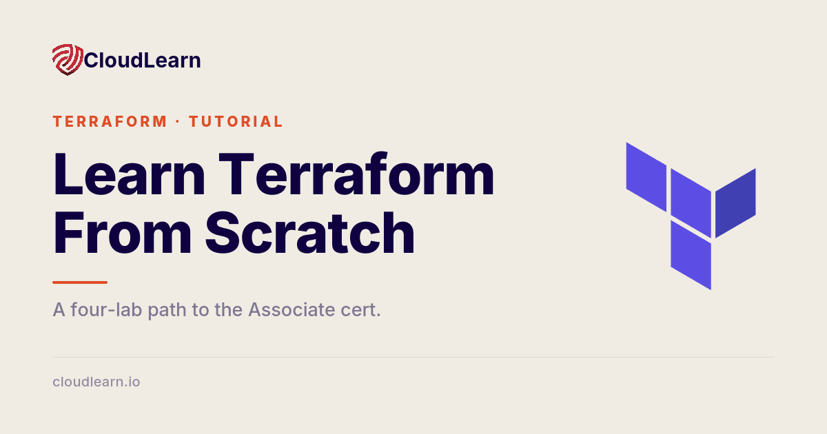 Learn Terraform From Scratch: A 4-Lab Path to the Associate Cert