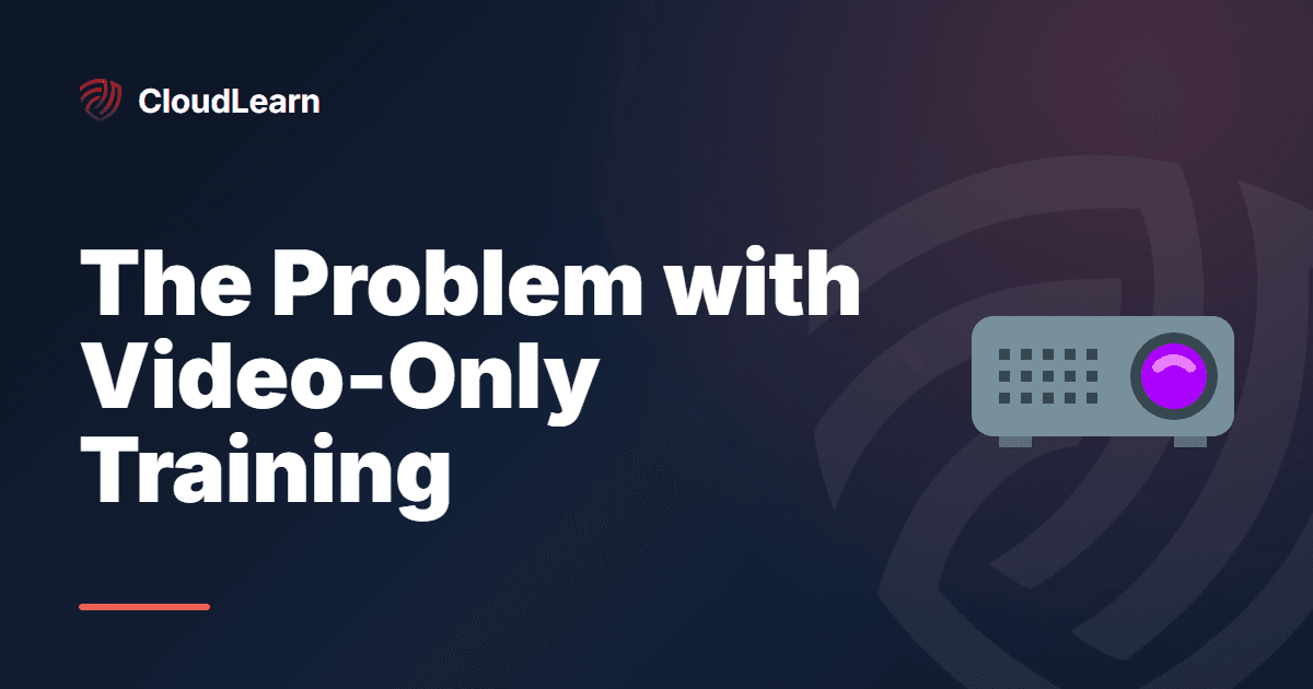 The Problem with Video-Only Cloud Training